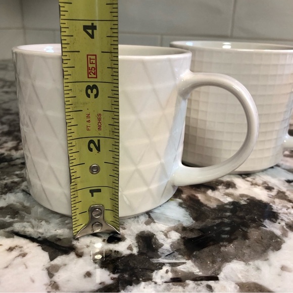 La Rochelle Stack Em Up Stackable Mugs - 3 1/2” - Creamy White - 2 Mugs - Picture 7 of 10